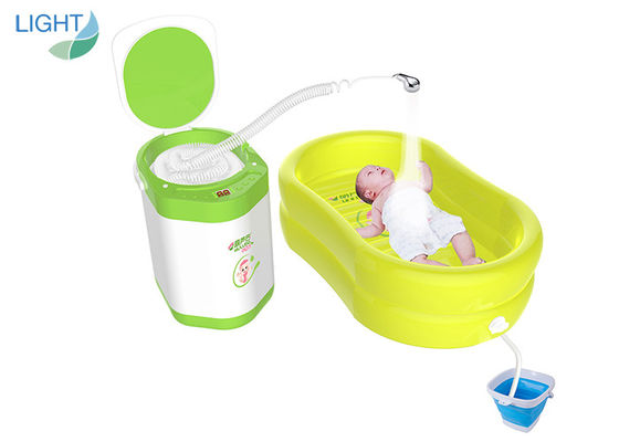 शिशुओं के लिए नॉन स्लिप पोर्टेबल फोल्डिंग इन्फ्लेटेबल बेबी टब एयर भरा बाथटब