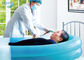 नर्सिंग होम और अस्पताल के लिए स्वचालित जल ताप प्रणाली के साथ इंटेलिजेंट 25L मेडिकल इन्फ्लेटेबल बाथटब